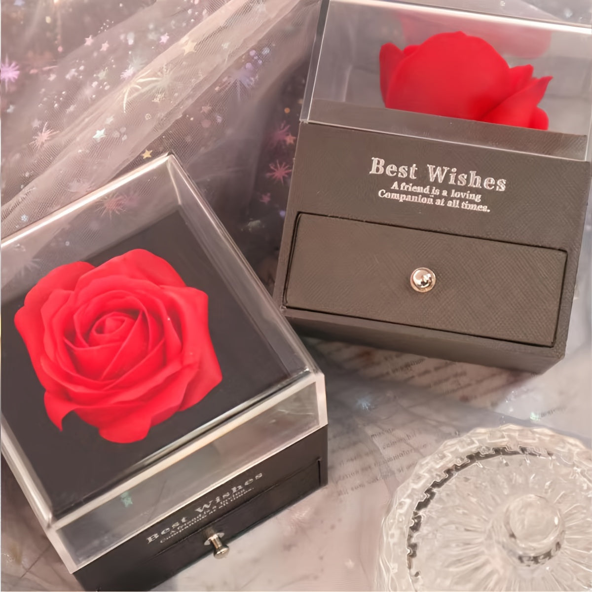 Love Rose Necklace Elegant Gift